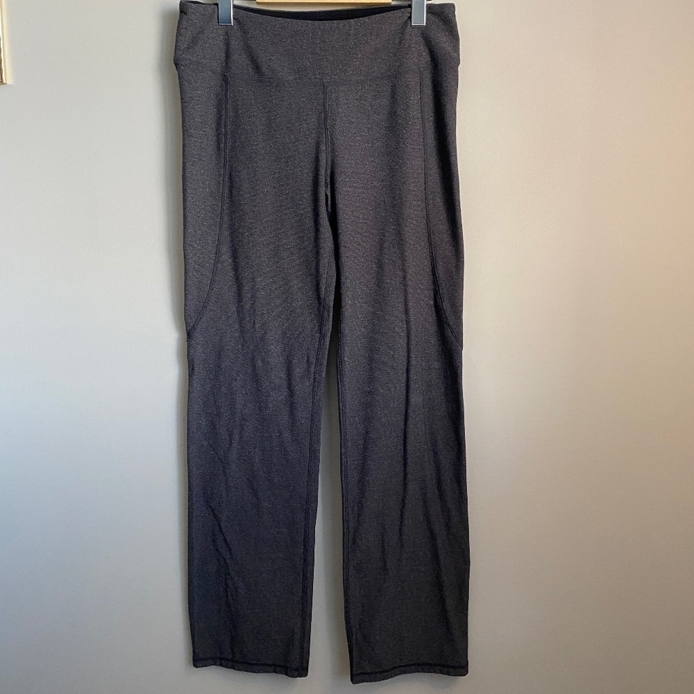 Tuff Athletics Women's Dark Gray Athletic Yoga Pants Size‎ Large